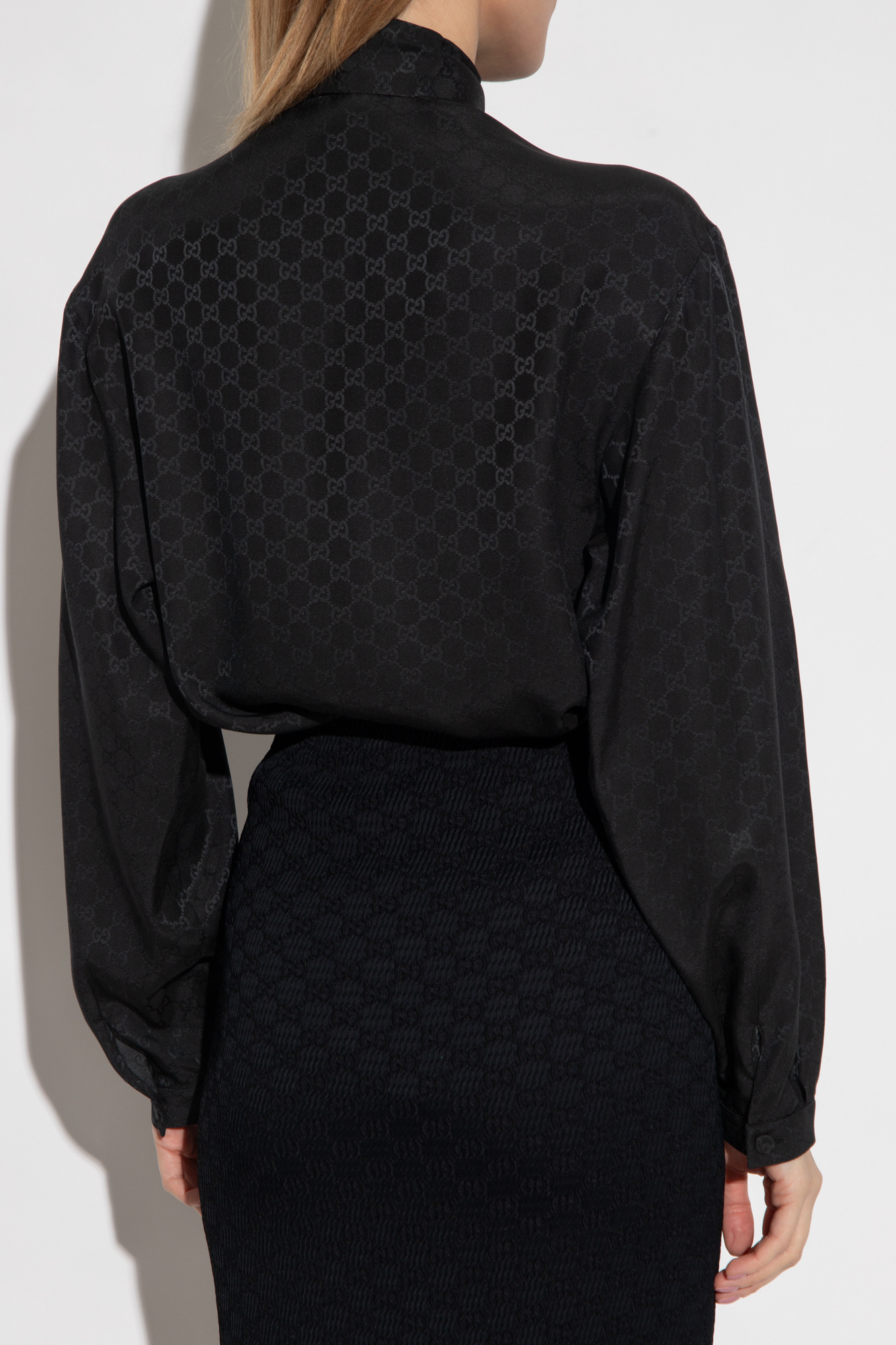 Gucci Silk shirt with monogram | Women's Clothing | Vitkac